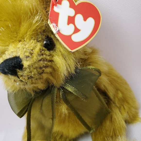 1993 Ty Beanie Baby "Fern" Retired Green Bear - Picture 3 of 9